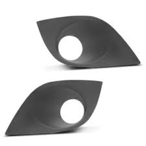 MOLDURA FAROL AUXILIAR PALIO 12/13/14/15 COM FURO MILHA CINZA DIREITO