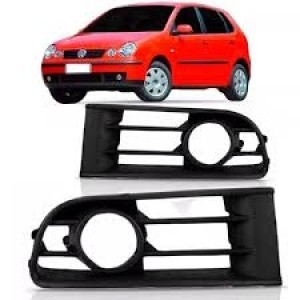 MOLDURA FAROL AUXILIAR POLO 03/04/05/06 COM FURO DIREITO