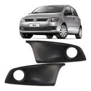 MOLDURA FAROL AUXILIAR FOX 10/11/12/13/14/15 COM FURO DIREITO