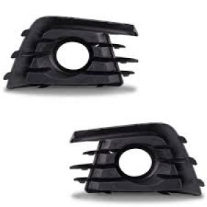 MOLDURA FAROL AUXILIAR GOL G7 COM FURO E SEM FRISO CROMADO DIREITO