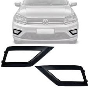 MOLDURA FAROL AUXILIAR GOL G8 COM FURO ESQUERDO