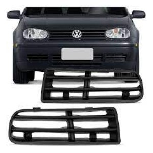 MOLDURA FAROL AUXILIAR GOLF 99/00/01/02/03/04/05/06/07 SEM FURO ESQUERDO