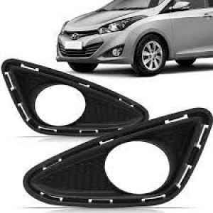 MOLDURA FAROL AUXILIAR HB20 12/13/14/15/16 COM FURO DIREITO