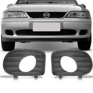 MOLDURA FAROL AUXILIAR VECTRA 00/01/02/03/04/05 COM FURO DIREITO