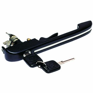 MAÇ. EXT. PORTA SANTANA 90/98 DIANT.FRISO INOX C/CHAVE LE