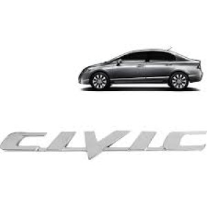 EMBLEMA HONDA CIVIC 07/11 CROMADO