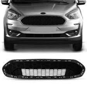 GRADE KA HATCH 19/20/21 PRETA COM MOLDURA CROMADA