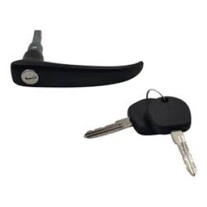 MAÇANETA EXT.PORTA KOMBI CLIPPER /96 PRETA MEIO - 20452