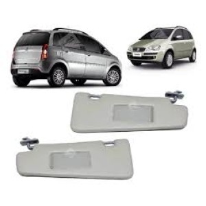 QUEBRA SOL IDEA 06 /16 CINZA C/ ESPELHO LE