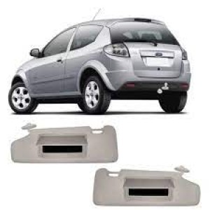 QUEBRA SOL KA 08 /13 CINZA C/ ESPELHO LD