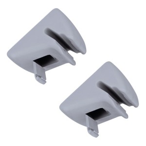 SUPORTE QUEBRA SOL ECOSPORT/FIESTA/KA CINZA