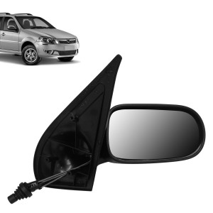 RETROVISOR  PALIO 08/ 4P C/C PE QUADRADO LD