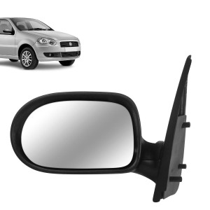 RETROVISOR PALIO FIRE 11/ 4P FIXO LE PE QUADRADO