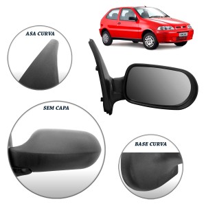 RETROVISOR PALIO/STRADA 01/03 2P FIXO LD METAGAL