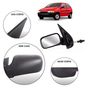 RETROVISOR PALIO/STRADA 96/00 2P C/C LE METAGAL