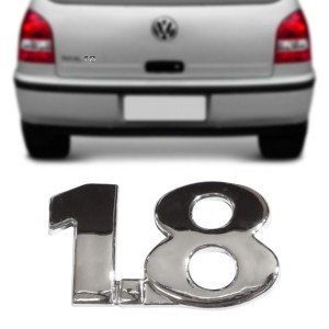 EMBLEMA (1.8) VW TODOS GIII 00/05 CROMADO