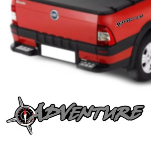 EMBLEMA (ADVENTURE) STRADA TODAS GRANDE (ADESIVO)