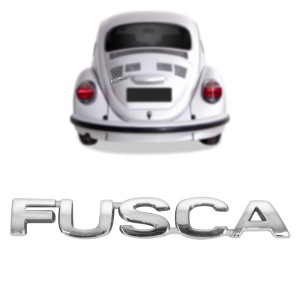 EMBLEMA (FUSCA) VW FUSCA 59/96 CROMADO