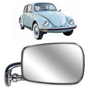 RETROVISOR FUSCA MEXICANO CROMADO LD