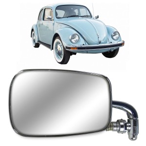 RETROVISOR FUSCA MEXICANO CROMADO LE