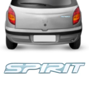 EMBLEMA (SPRIT) GM CORSA/CELTA 03/06 GRAFITE (RESINADO)