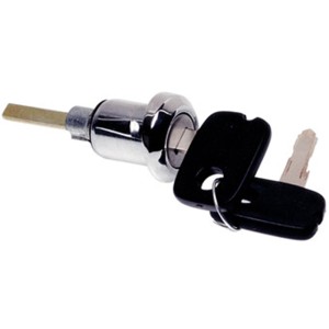 Cilindro porta-malas Chevette 73 à 93 preto c/chave - 40219