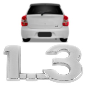EMBLEMA (1.3) TOYOTA ETIOS 13/ CROMADO