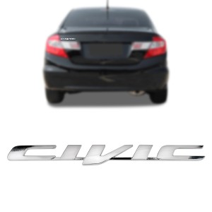 EMBLEMA (CIVIC) HONDA CIVIC 12/16 CROMADO