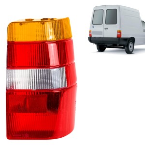 LENTE LANT.TRAS. FIAT FIORINO/ELBA TRIC. LD M CARTO