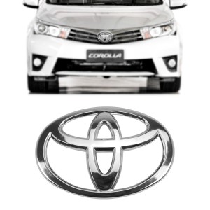 EMBLEMA GRADE (LOGO TOYOTA) COROLLA 15/18 CROMADO