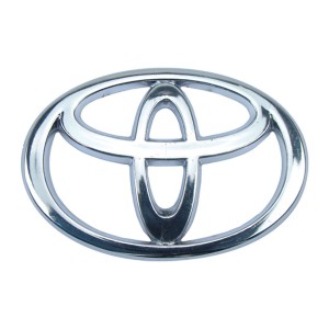 EMBLEMA PORTA MALA (LOGO TOYOTA) TODOS MODELOS 03/08 CROMADO