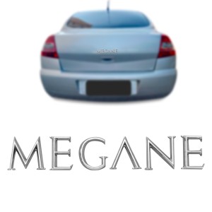 EMBLEMA PORTA MALA (MEGANE ) RENAULT MEGANE 08/11 CROMADO