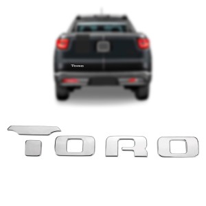 EMBLEMA (TORO) FIAT TORO TODOS CROMADO