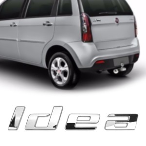 EMBLEMA (IDEA) FIAT IDEA 2010 CROMADO