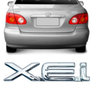 EMBLEMA (XEI) TOYOTA COROLLA 99/02 CROMADO