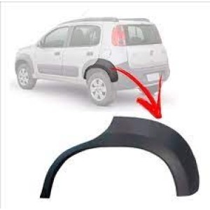 MOLDURA PARALAMA UNO WAY VIVACE TRAS.TEXT.CINZA LE