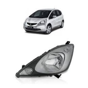 FAROL HONDA FIT 09/14 ESQ CROMADO