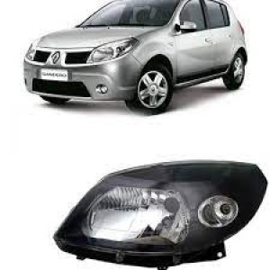 FAROL RENAULT SANDERO 07/11 ESQ MASC.NEGRA