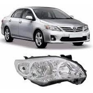 FAROL TOYOTA COROLLA 12/13/14 DIREITO CROMADO