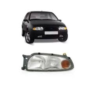 FAROL FORD FIESTA/COURIER 96/97/98/99 PISCA AMBAR ESQ