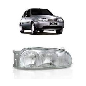 FAROL FORD FIESTA/COURIER 96/97/98/99 PISCA BRANCO ESQ