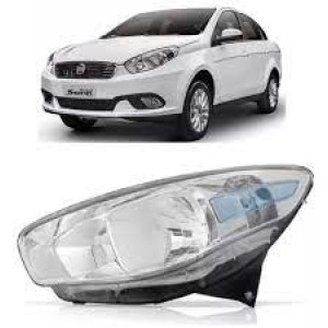 FAROL FIAT GRAN SIENA 12/13/14/15/16 ESQUERDO