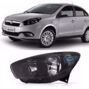 FAROL FIAT GRAN SIENA 12/13/14/15/16 MASCARA NEGRA ESQ