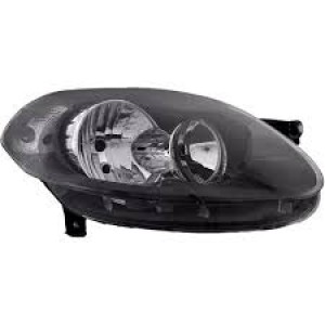 FAROL FIAT PALIO 12/13/14/15 MASCARA NEGRA DIREITO