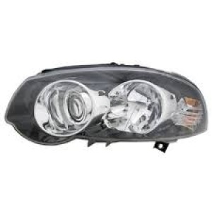 FAROL FIAT PALIO 08/13 MASCARA NEGRA ARO CROMADO ESQ