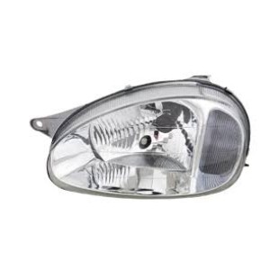 FAROL GM CORSA 00/10 CARCACA CINZA ESQUERDO