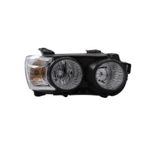 FAROL GM SONIC 12/16 MASC.NEGRA ARO CROM DIREITO