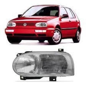 FAROL VW GOLF 95/96/97/98 GLX/GTI DUPLO ESQUERDO