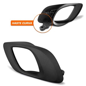 Maçaneta Interna porta Diant/Tras. Haste Curva Preto Kwid 17/ LD