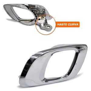 Maçaneta Int. pta. Diant./Tras Haste Curva Cromado Kwid 17/ LE